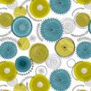 Vintage Florals Col. 103 Abstract Circles